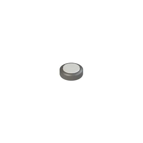 Illuminated button, spring-return, white image 1