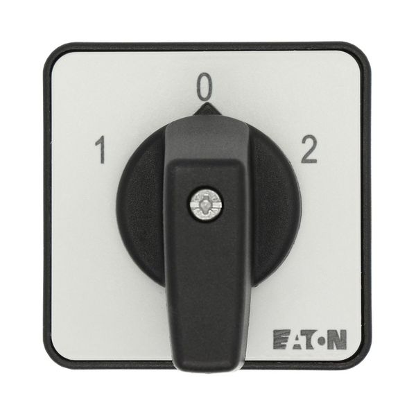 T0-3-8212/E Changeoverswitches, T0, 20 A, flush mounting, 3 contact unit(s), Contacts: 6, 60 °, maintained, With 0 (Off) position, 1-0-2, Design number 8212 image 30