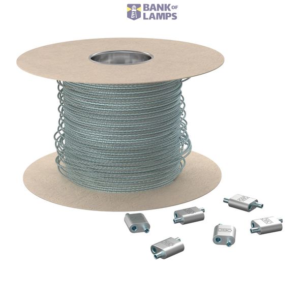 QWT 1.5 Set 1 Quick-Wire-Set with 20 cable grippers 1,5x25000mm image 1