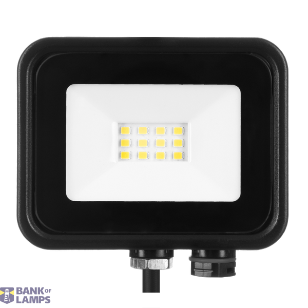 Floodlight LED SOLIS 10W 230V IP65 white cool  NAS-10WC image 1