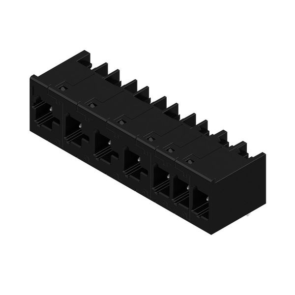 PCB plug-in connector, male header, THT/THR solder connection, Pitch in mm (P): 7.50 mm, Number of poles: 7, 90°, Tube image 2