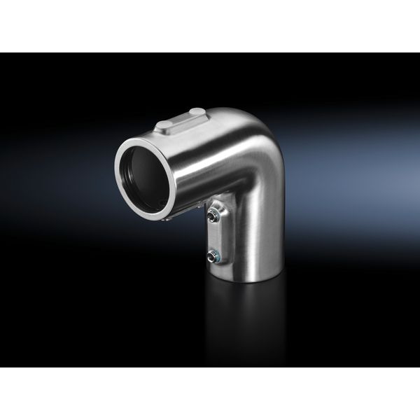 CP Angle piece 90Â°, CP 40, stainless steel, 1.4305 image 2