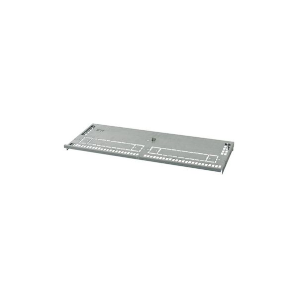 XP2N4F-D-MCB08 Partition, 2xNZM4 component mounting area/cable connection area, fixed mounting with rotary handle, main busbar back, W=800mm image 6