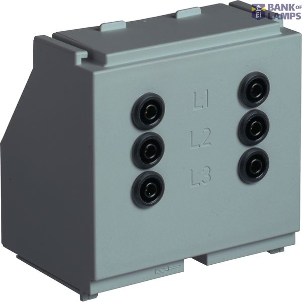Measuring frame short for sockets for measurement, 3-phase image 1