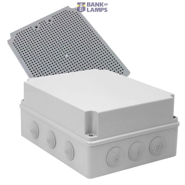 Hermetic box with glands + PMT4 plate image 1