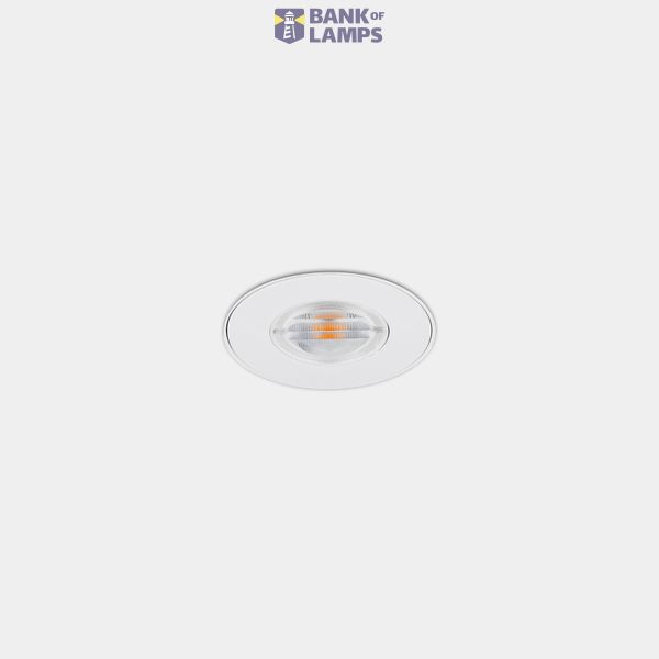 Downlight Sia Lens Batwing Trimless 17.7W LED warm-white 3000K CRI 80 62º DALI-2 Trimless/White IP54 1886lm image 1