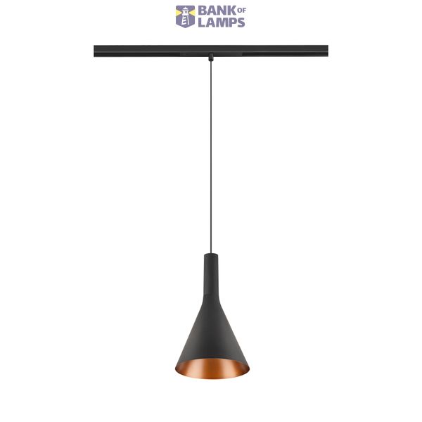 LALU® CONE 15, Lampshade, Mix&Match, H:17 cm, black image 3