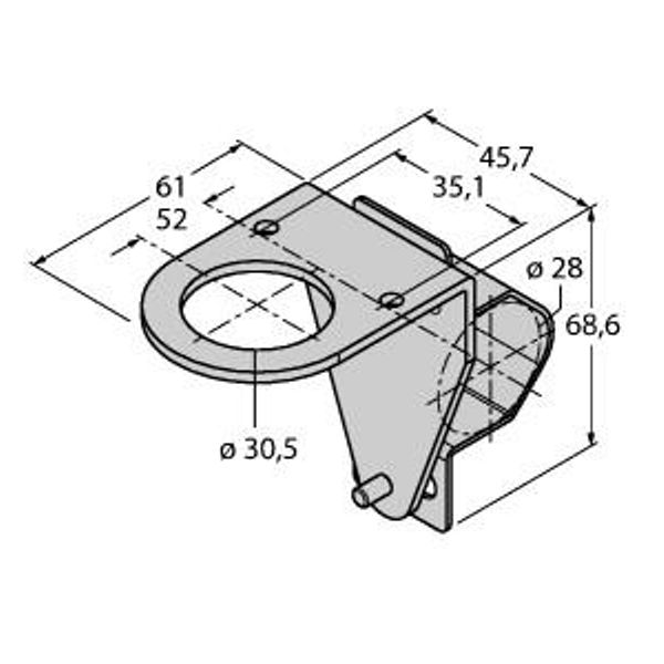 Accessories Mounting Bracket   SMB30RAVK image 1