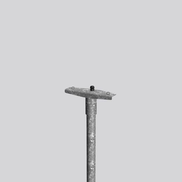 Pole mounting L 346 B 97 H 154 d 60 colour: uncoated image 1