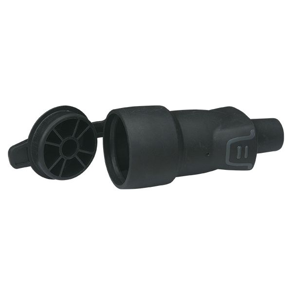 Contrastekk rubber met deksel IP44 image 1