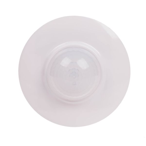 360° PIR motion sensor, Un=230V AC, P=1000W, ceiling and flush-mounted Ã˜60, white image 2