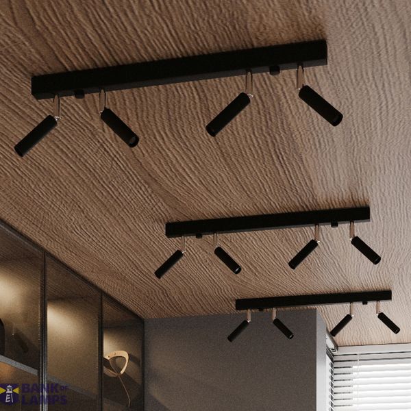 CEILING LAMP EYETECH 6 BLACK G9 6X40W IP20 image 5