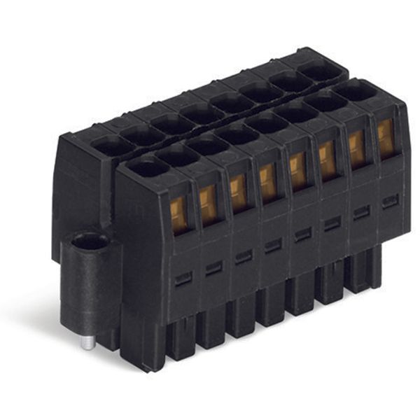 1-conductor female connector, 2-row CAGE CLAMP® 1.5 mm² black image 3