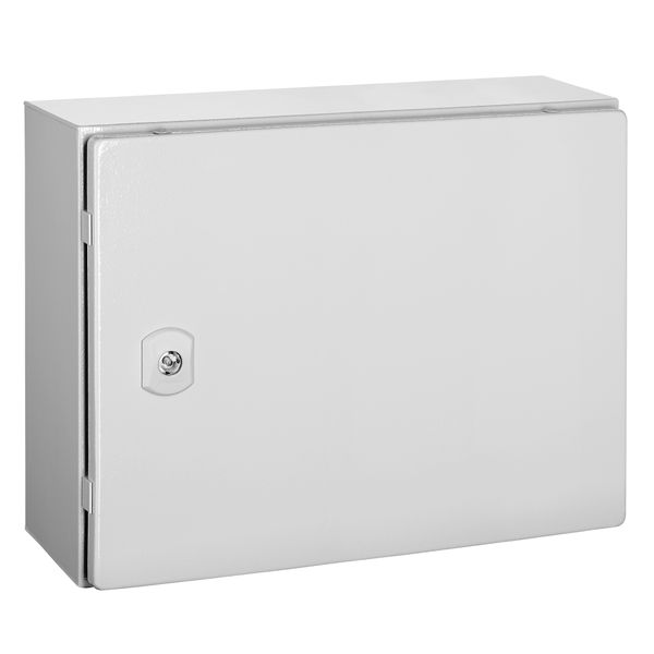 Wall-mounted enclosure 1 door IP66 H=300 W=400 D=150mm image 1