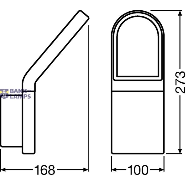 OUTDOOR FACADE EDGE 12 W 3000 K IP54 GY image 3