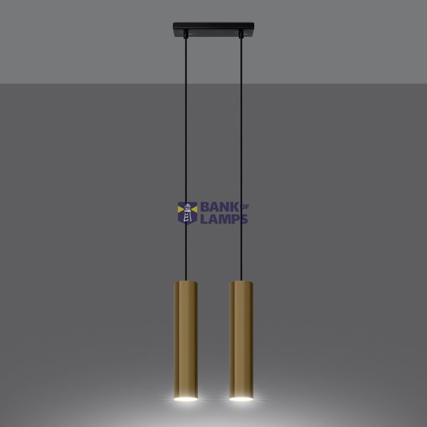 HANGING LAMP LAGOS 2 GOLDEN GLOSS GU10 2X10W IP20 image 10