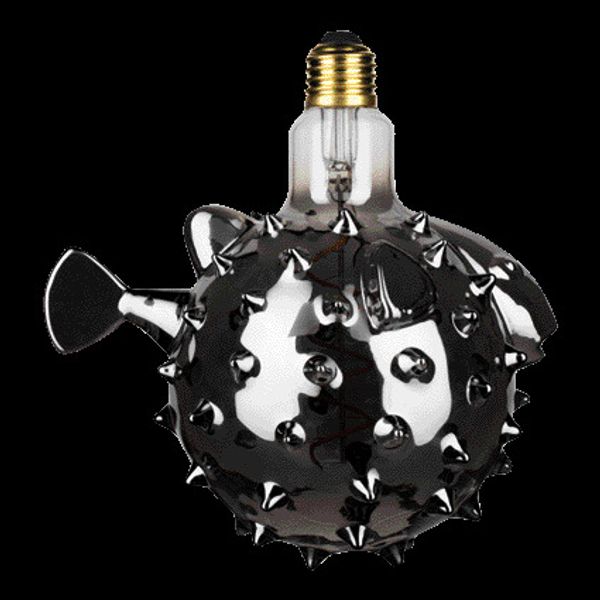 LED Blowfish Black E27 4W 2200K DIM image 4