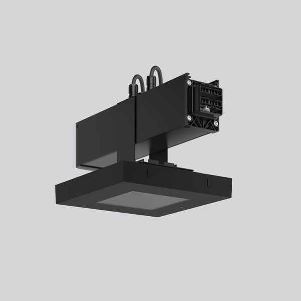 LINEDO, 6,4 W, 450 lm, 765, black, on/off Continuous line luminaire, L image 2
