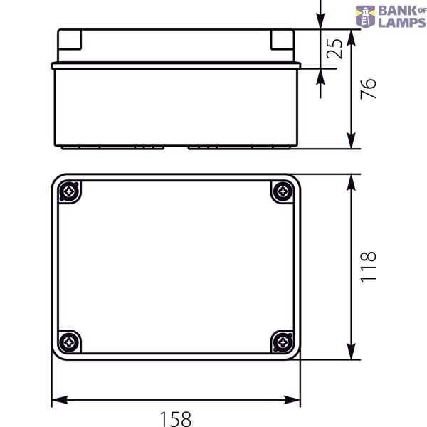 OH-2A.1 Hermetic housing with rail image 2