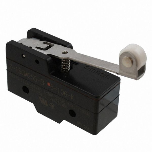 General purpose basic switch, hinge roller lever, SPDT, 15A, drip-proo Z15G7236F image 1