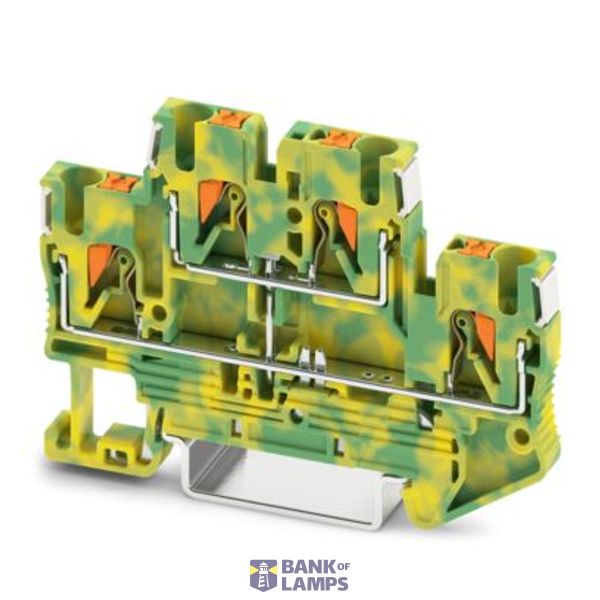 PTTB 2,5-PE-R-CLM - Protective conductor double-level terminal block image 1