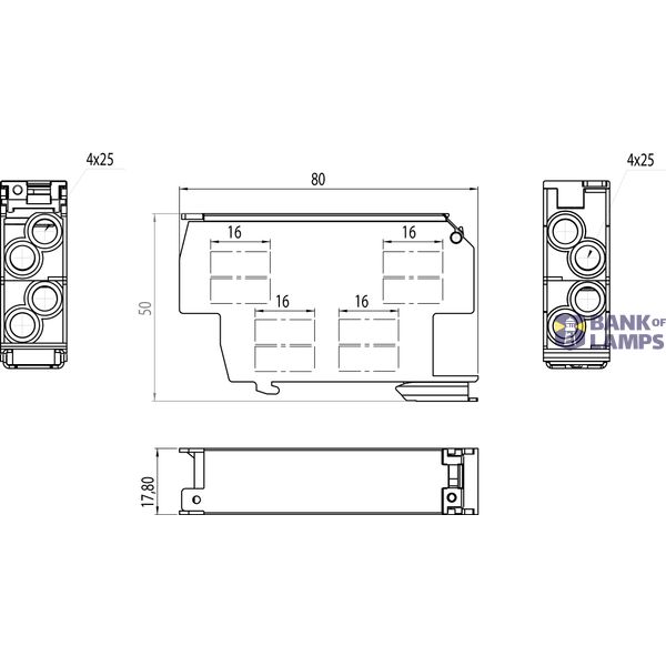 Distribution block SDB-25/CZA image 2