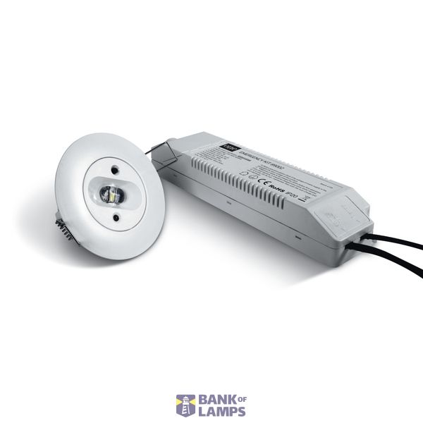 EMERGENCY RECESSED 3W 230V 3hrs image 1
