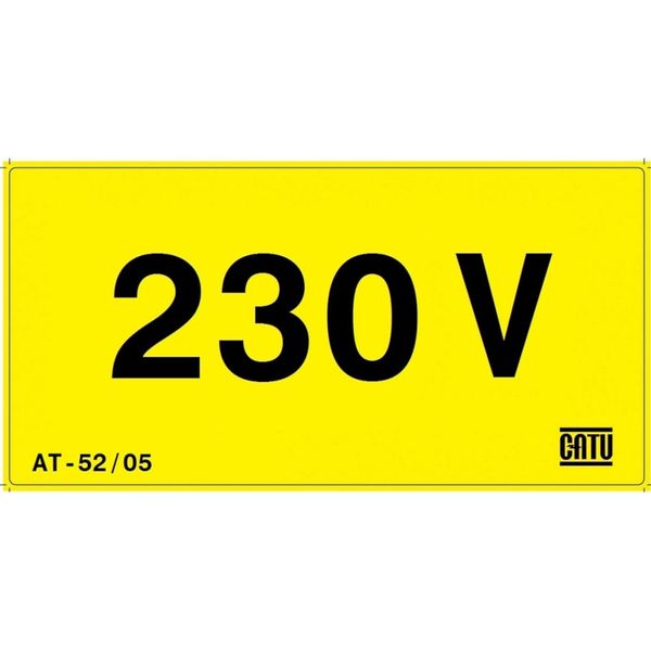 Rectangular sticky labels - Side: 50 mm image 1