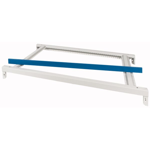 XTSZFBA-W1350 Top frame with design strip, W=1350mm, grey image 1