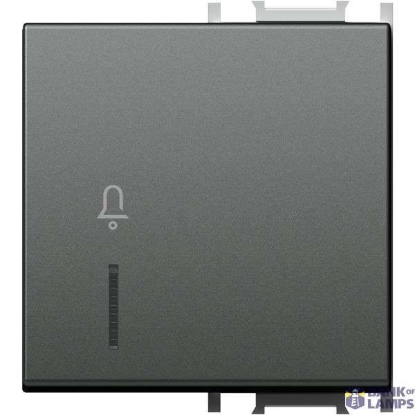 Cover with lens and bell icon 2M, anthracite image 1