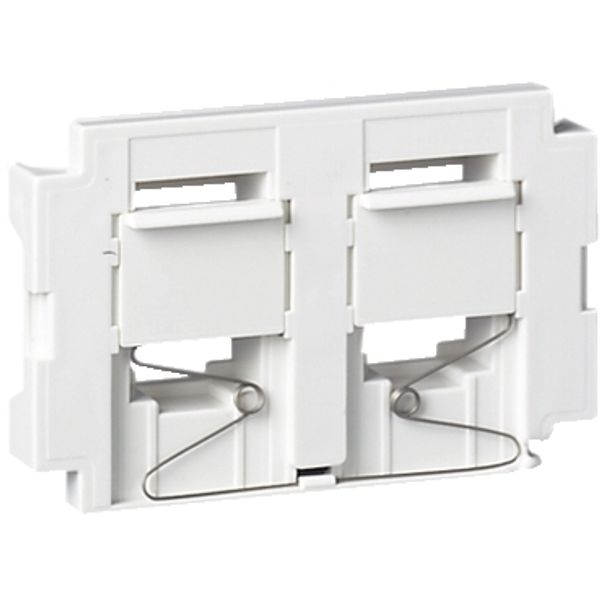 CYB-DP Mount, plate, 2xKrone Keystone image 1