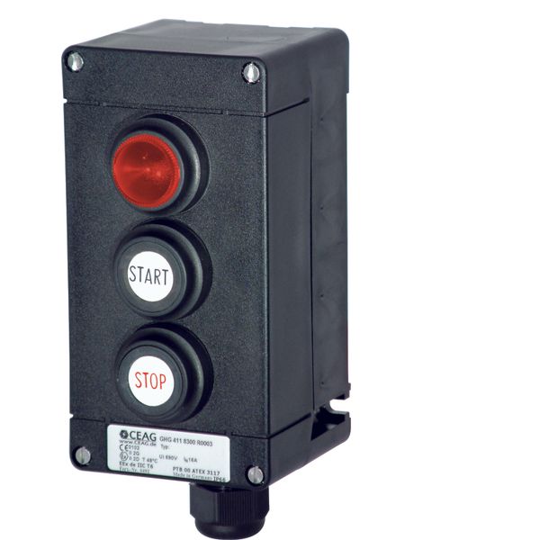 T0-1-8214/I1 Changeoverswitches, T0, 20 A, surface mounting, 1 contact unit(s), Contacts: 2, 45 °, momentary, With 0 (Off) position, with spring-return from both d image 667
