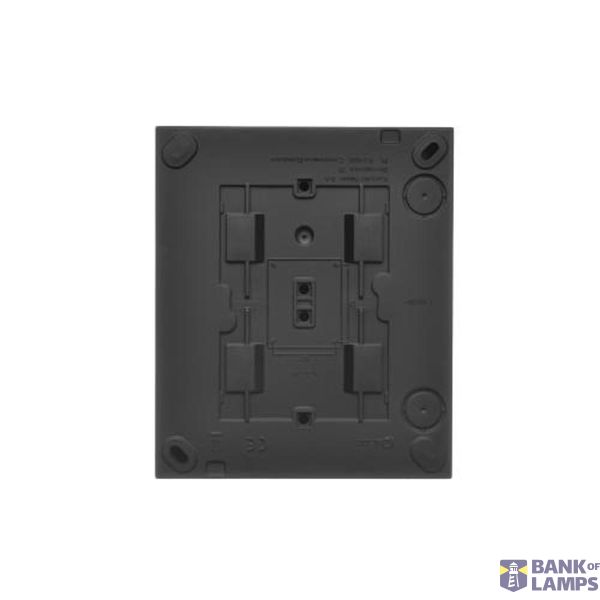 Single switch, (module), Simon 24, IP20/IP44, 10AX, black matt image 2