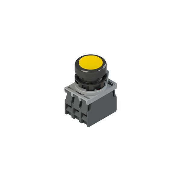 Complete unit with illuminated pushbutton, fixing adapter and contacts image 1