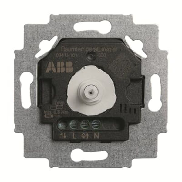 Room thermostat insert On/Off with Resistance Turn Button 230 V AC Normally Open (NO) (1094 U-101-500) image 1