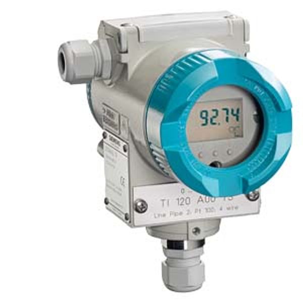 SITRANS TF temperature trans- mitter in housing for field mounting, two-wire system 4 to 20mA, image 1