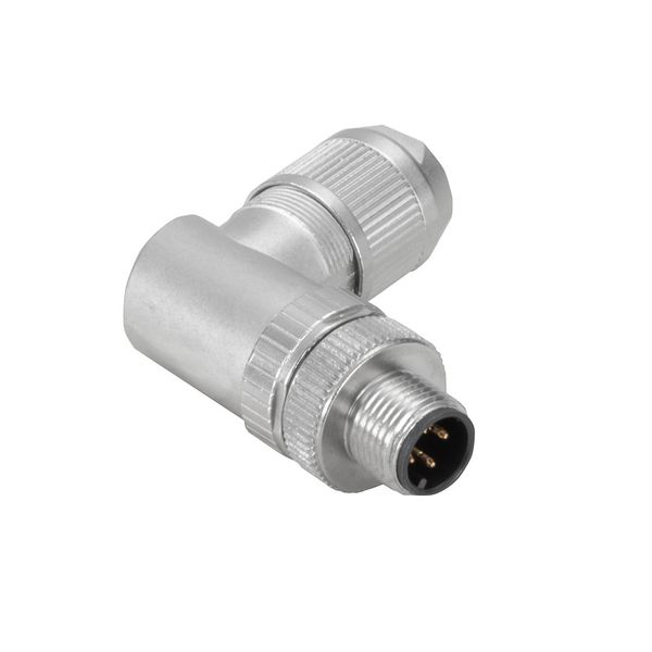 Field attachable connector, M12 image 1