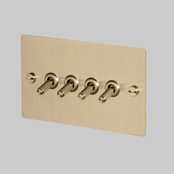 4G TOGGLE / CROSS / BRASS image 1