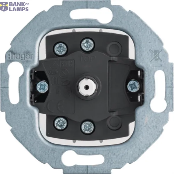 Rotary switch, flush-mounted, series, series 1930/glass/R.classic image 1