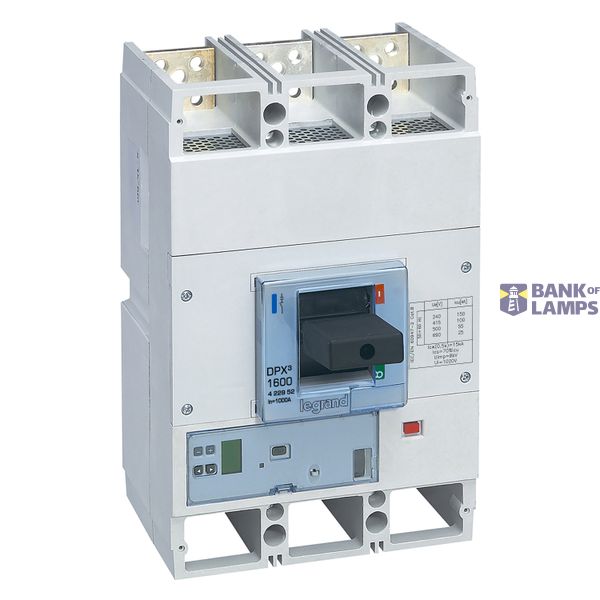 DPX3 1600 - S10 3P 1000A 100KA image 2