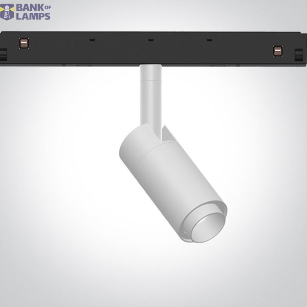 42140/W/W WHITE 7W WW 48V IP20 ADJUSTABLE ZOOMABLE image 1