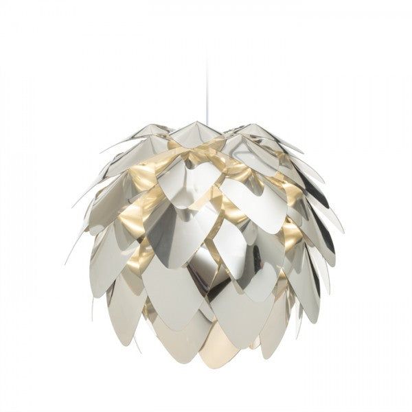 ENCOMBRE pendant chrome foil 230V LED E27 15W image 1