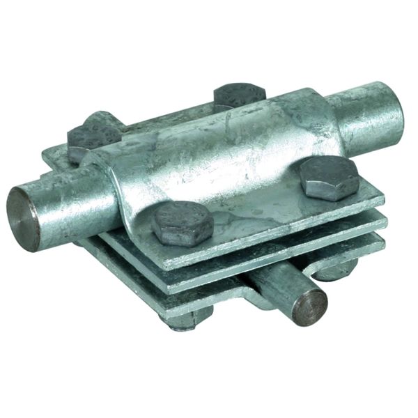 Cross unit St/tZn f. Rd 8-10/16mm - Rd 16/Fl 30mm, intermediate plate image 1