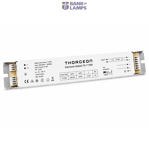 Electronic Ballast T8 1*18W image 1