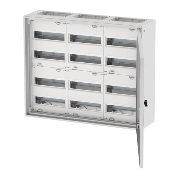 EWK-G34/31 Wall-mounted enclosure EWK complete, IP31, 144 SU, protection class II, HxWxD=650x800x230mm image 18
