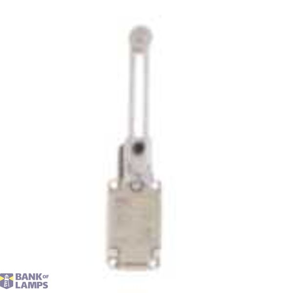 Limit switch, adjustable roller lever: R25 to 89 mm, pretravel 25Â±5Â°, overtravel 60Â°, DPDB, Pg13.5 with ground terminal WLN 0018M image 1