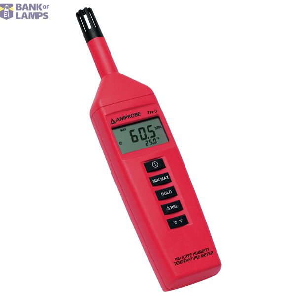TH-3 TH-3 Digital Humidity + Temperature Meter, Dual Display, -20 to 60 °C image 1