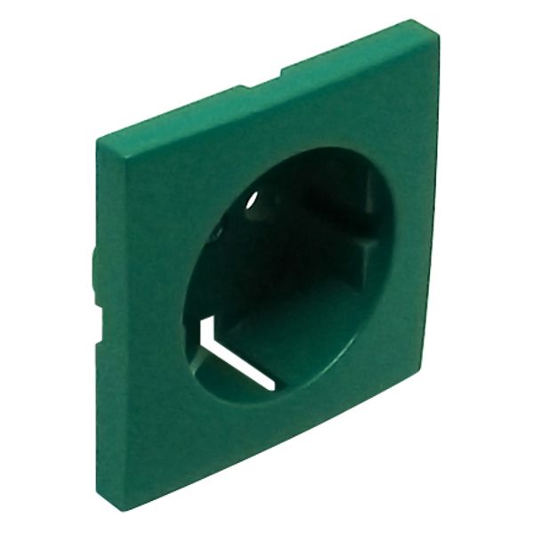 COVER PLATE F/EARTH SOCKET (SKO TYPE) GREEN image 2