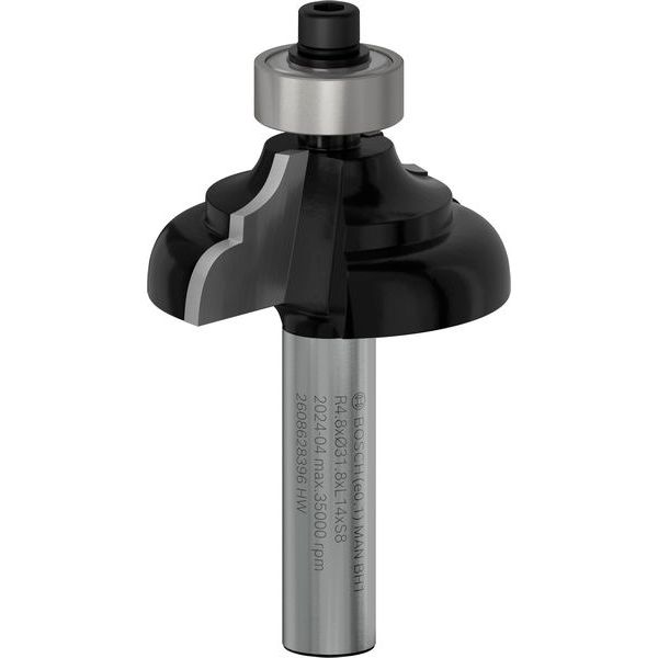 Edge forming bit C, 8 mm, R1 4.8 mm, B 9.5 mm, L 14 mm, G 57 mm image 1