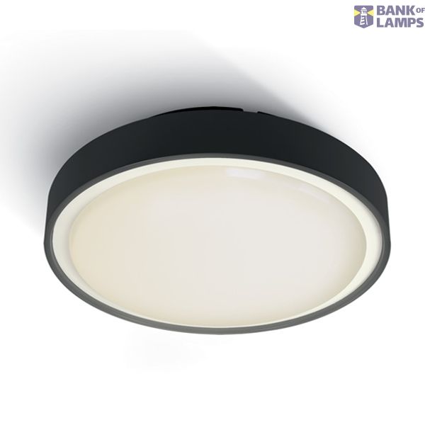 BLACK IP65 2xE27 12W image 1